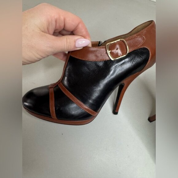 Dries Van Noten Leather Ankle Boots – Size 7.5 (Fits Like 7) - Picture 8 of 15